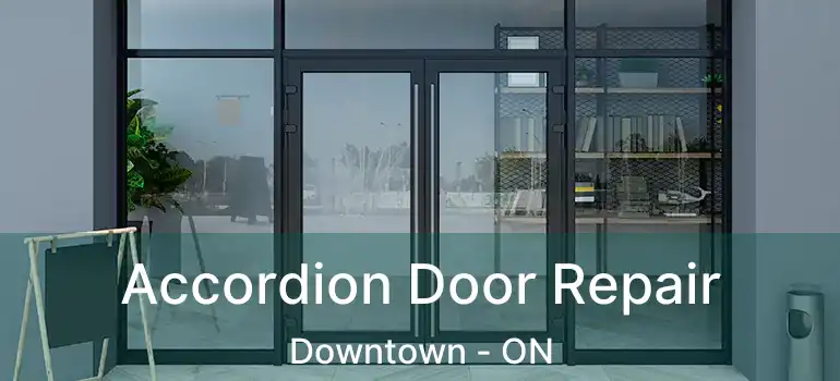 Accordion Door Repair Downtown - ON