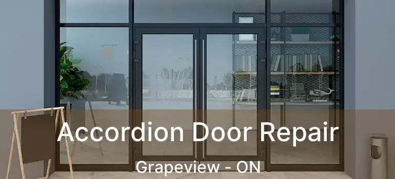 Accordion Door Repair Grapeview - ON