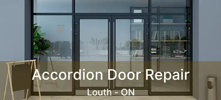 Accordion Door Repair Louth - ON