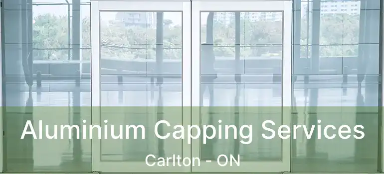  Aluminium Capping Services Carlton - ON
