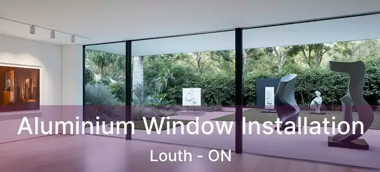  Aluminium Window Installation Louth - ON