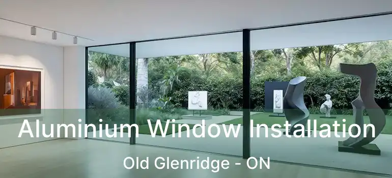  Aluminium Window Installation Old Glenridge - ON