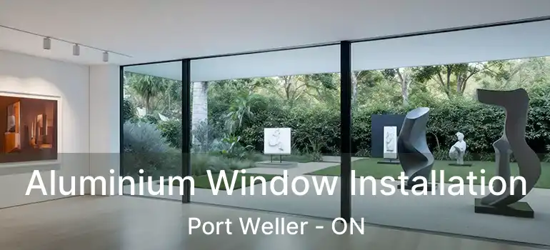 Aluminium Window Installation Port Weller - ON