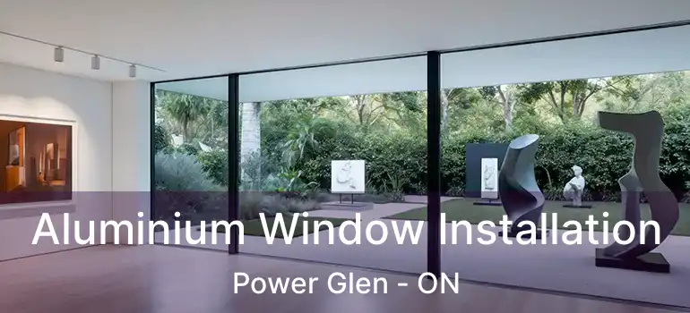 Aluminium Window Installation Power Glen - ON