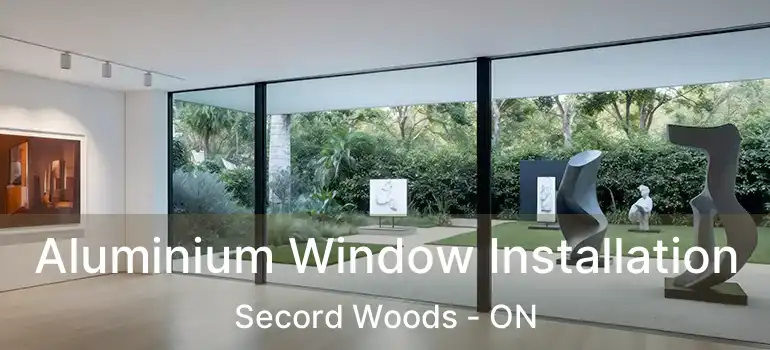 Aluminium Window Installation Secord Woods - ON