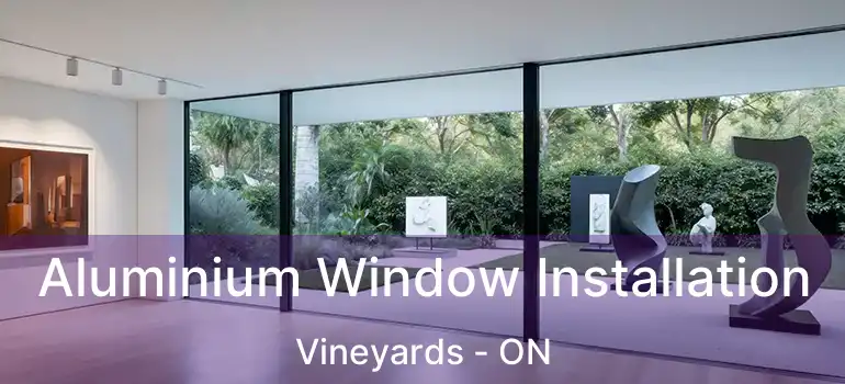  Aluminium Window Installation Vineyards - ON