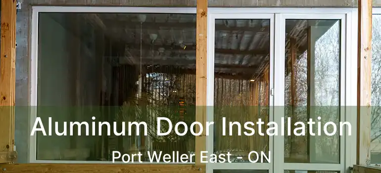 Aluminum Door Installation Port Weller East - ON
