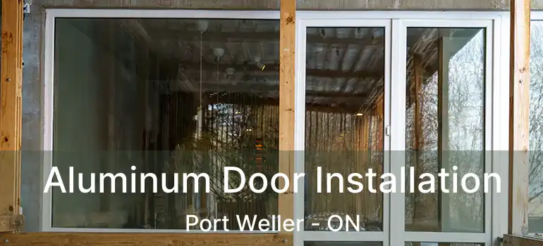  Aluminum Door Installation Port Weller - ON