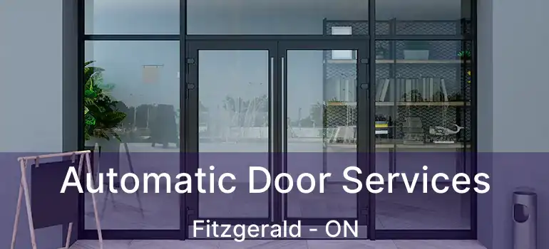  Automatic Door Services Fitzgerald - ON