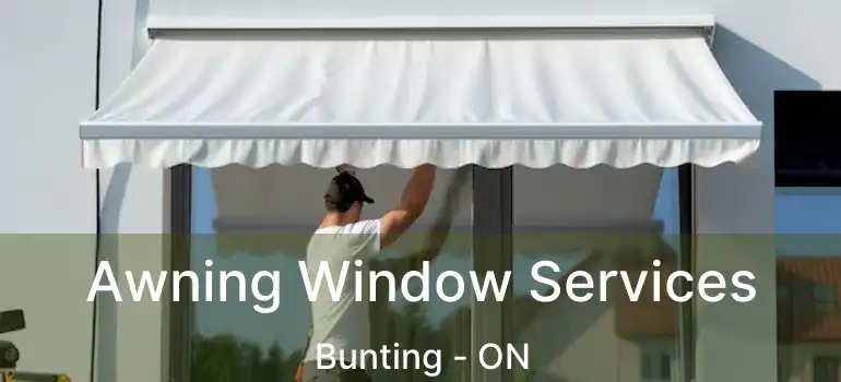  Awning Window Services Bunting - ON