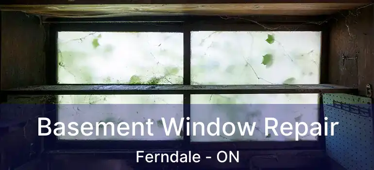  Basement Window Repair Ferndale - ON
