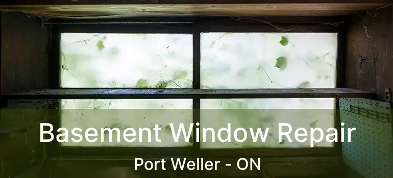 Basement Window Repair Port Weller - ON