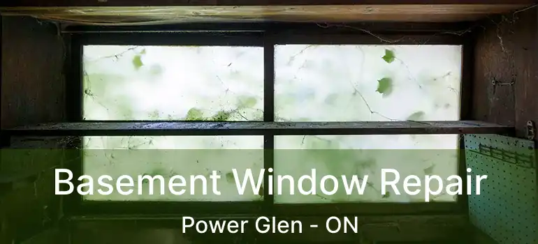  Basement Window Repair Power Glen - ON