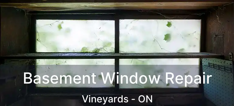 Basement Window Repair Vineyards - ON
