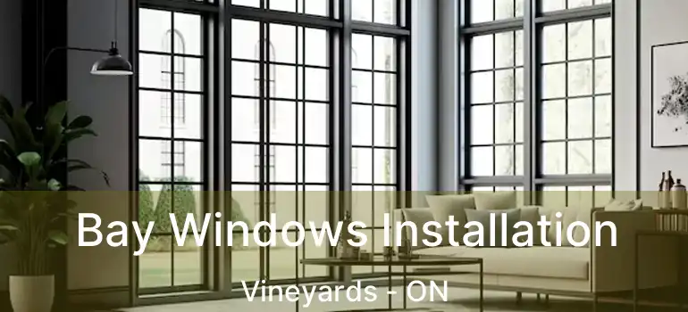  Bay Windows Installation Vineyards - ON