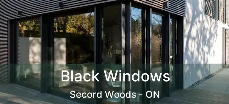  Black Windows Secord Woods - ON