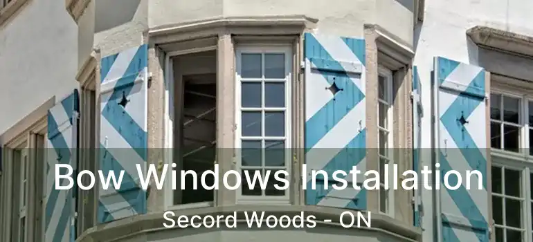  Bow Windows Installation Secord Woods - ON