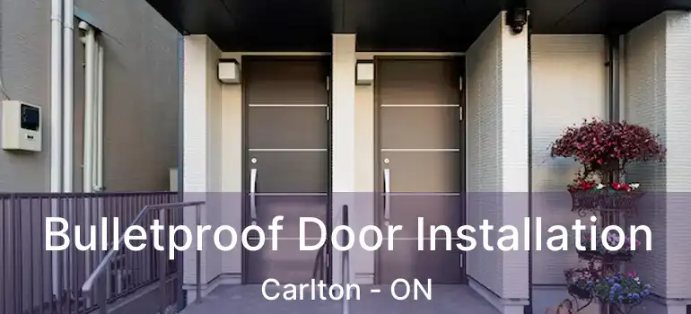  Bulletproof Door Installation Carlton - ON