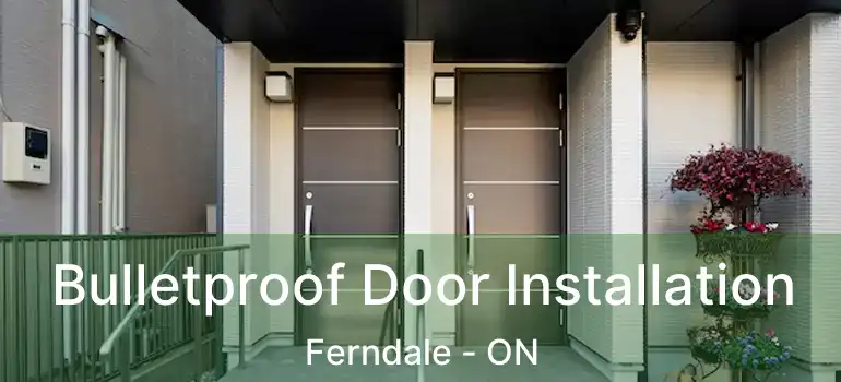 Bulletproof Door Installation Ferndale - ON