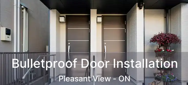 Bulletproof Door Installation Pleasant View - ON