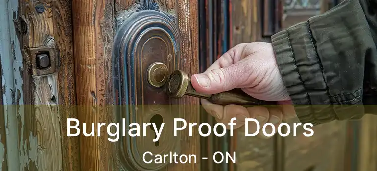 Burglary Proof Doors Carlton - ON