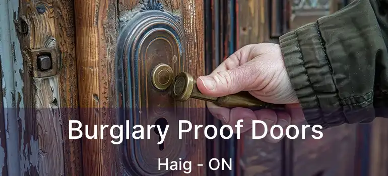  Burglary Proof Doors Haig - ON