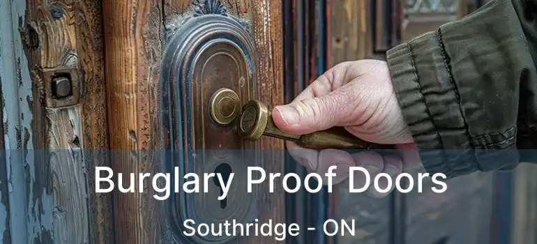  Burglary Proof Doors Southridge - ON