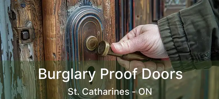  Burglary Proof Doors St. Catharines - ON
