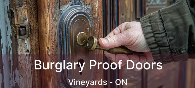  Burglary Proof Doors Vineyards - ON