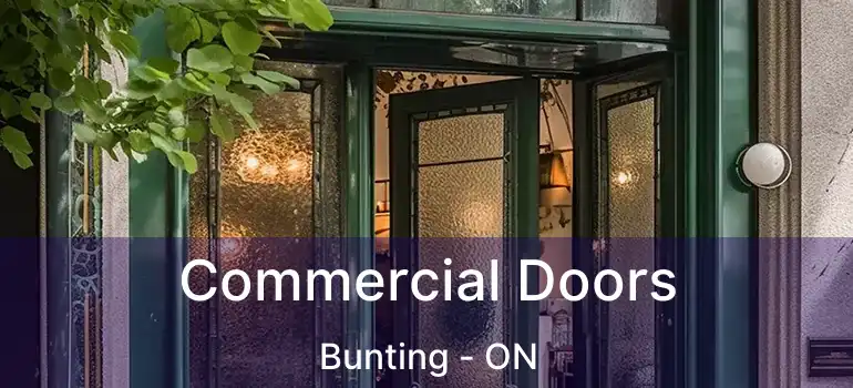 Commercial Doors Bunting - ON