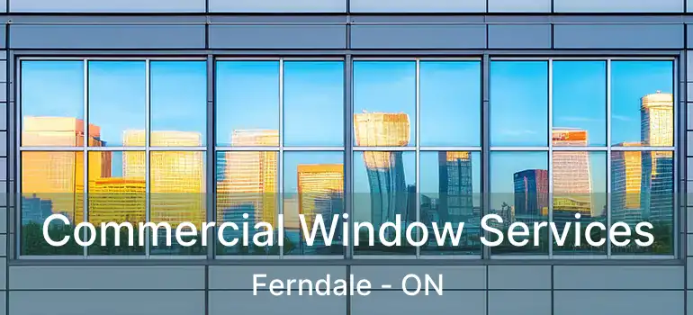 Commercial Window Services Ferndale - ON