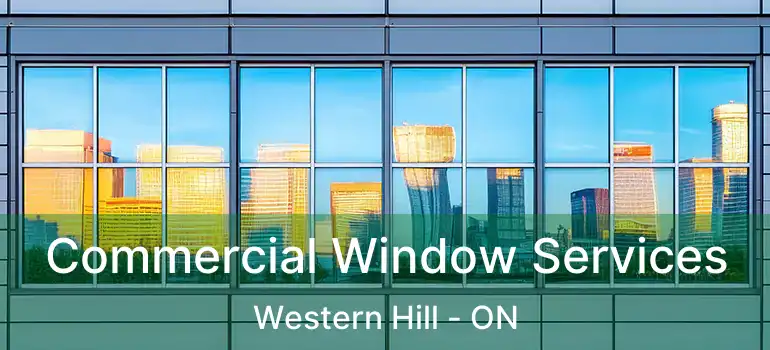  Commercial Window Services Western Hill - ON