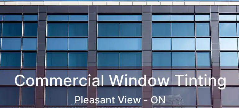  Commercial Window Tinting Pleasant View - ON