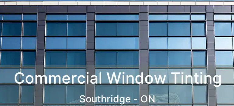 Commercial Window Tinting Southridge - ON