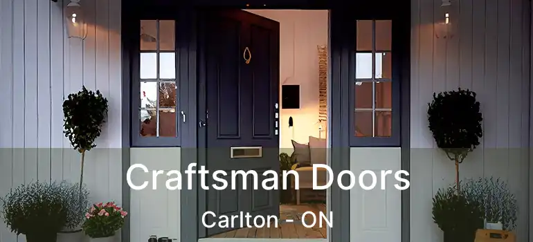 Craftsman Doors Carlton - ON