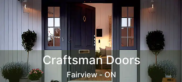  Craftsman Doors Fairview - ON