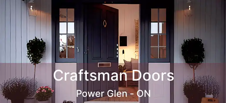 Craftsman Doors Power Glen - ON