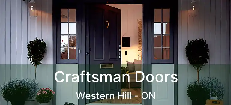  Craftsman Doors Western Hill - ON