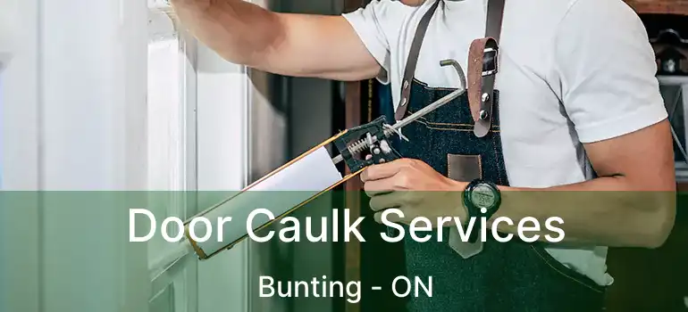  Door Caulk Services Bunting - ON