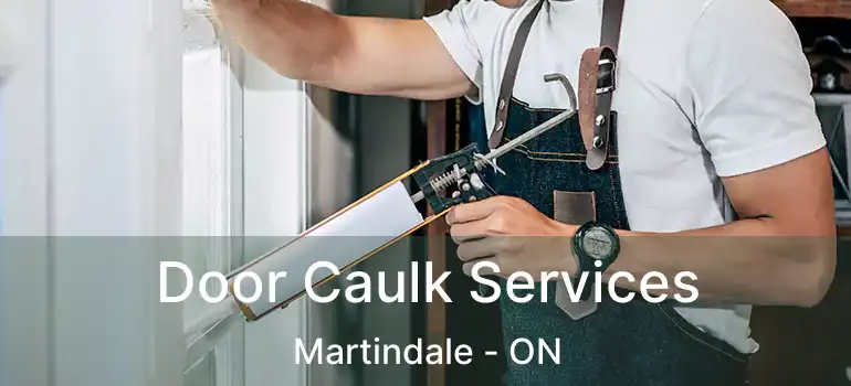  Door Caulk Services Martindale - ON