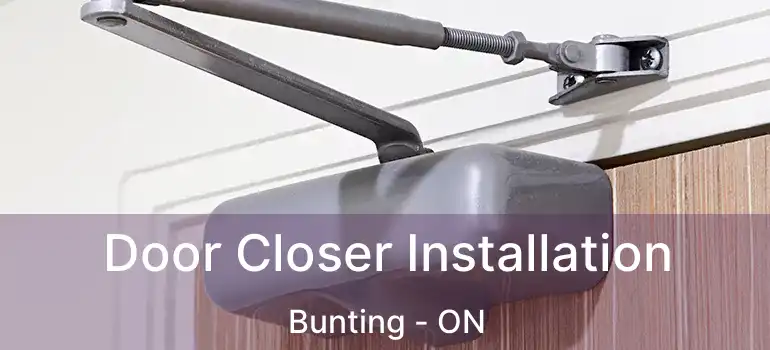  Door Closer Installation Bunting - ON