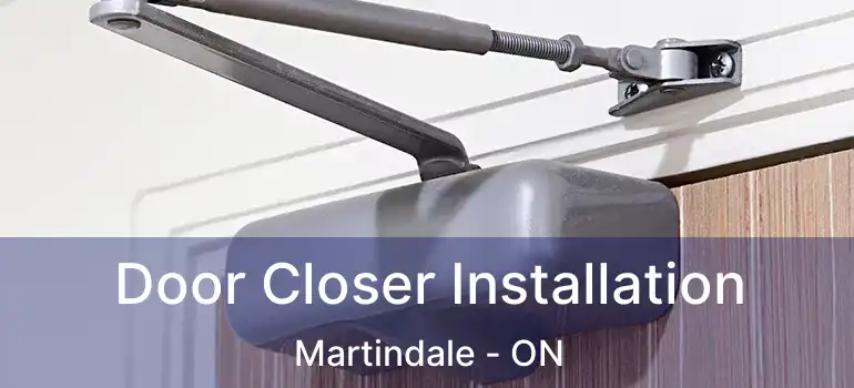  Door Closer Installation Martindale - ON