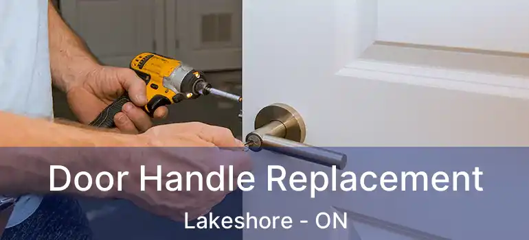 Door Handle Replacement Lakeshore - ON