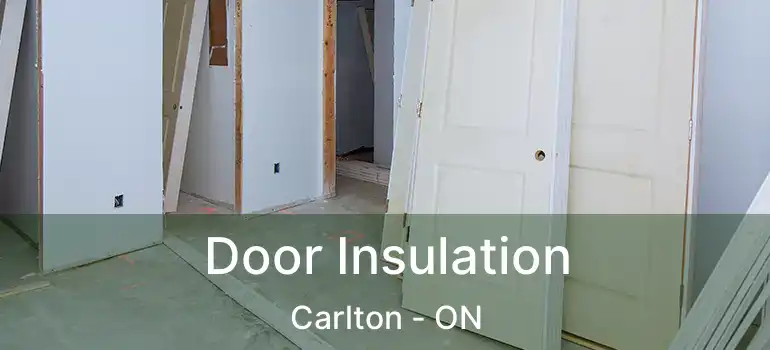  Door Insulation Carlton - ON
