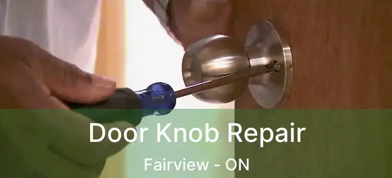  Door Knob Repair Fairview - ON