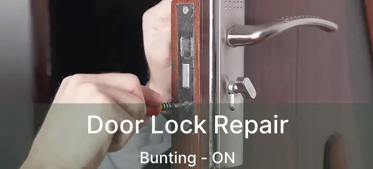 Door Lock Repair Bunting - ON
