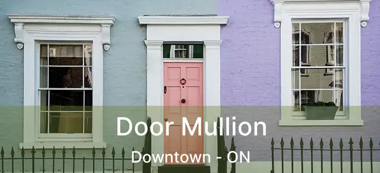  Door Mullion Downtown - ON