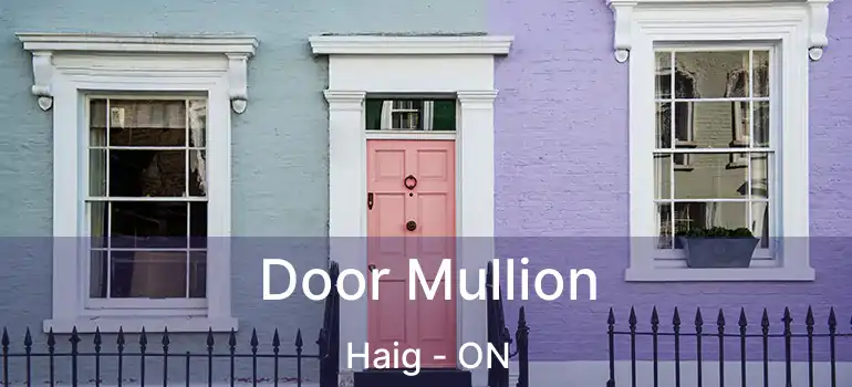  Door Mullion Haig - ON