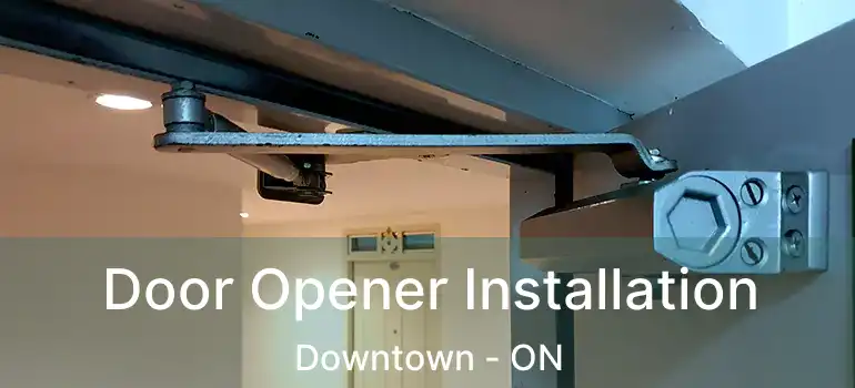  Door Opener Installation Downtown - ON