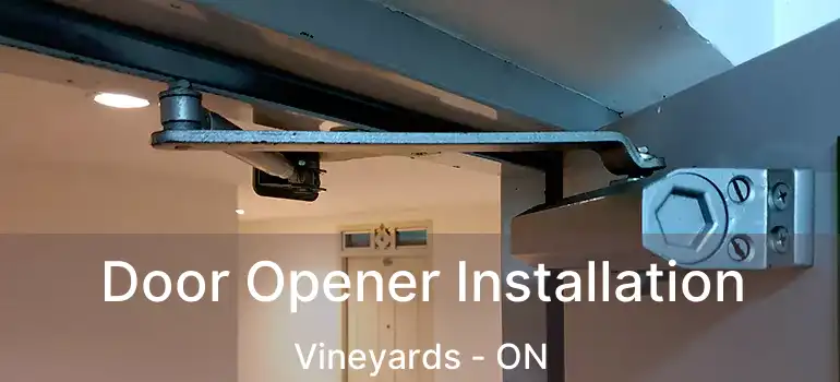 Door Opener Installation Vineyards - ON